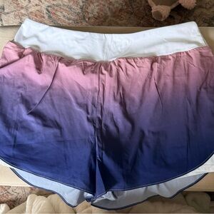 HALARA Women's Ombre Athletic Shorts